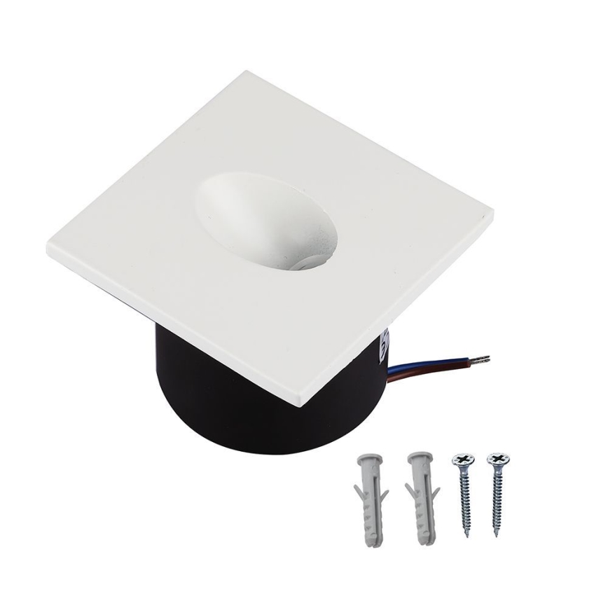 LED Schodišťové svítidlo LED/3W/230V 4000K bílá