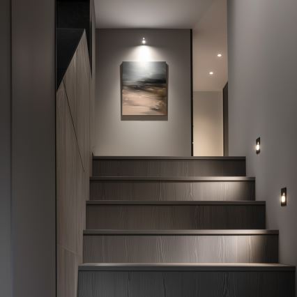 LED Schodišťové svítidlo s pohybovým senzorem LED/1,5W/230V 3000K/4000K/6500K