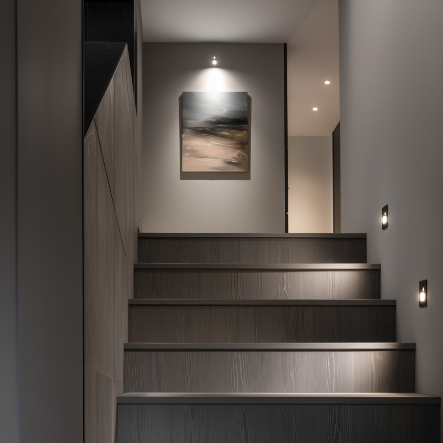 LED Schodišťové svítidlo s pohybovým senzorem LED/1,5W/230V 3000K/4000K/6500K