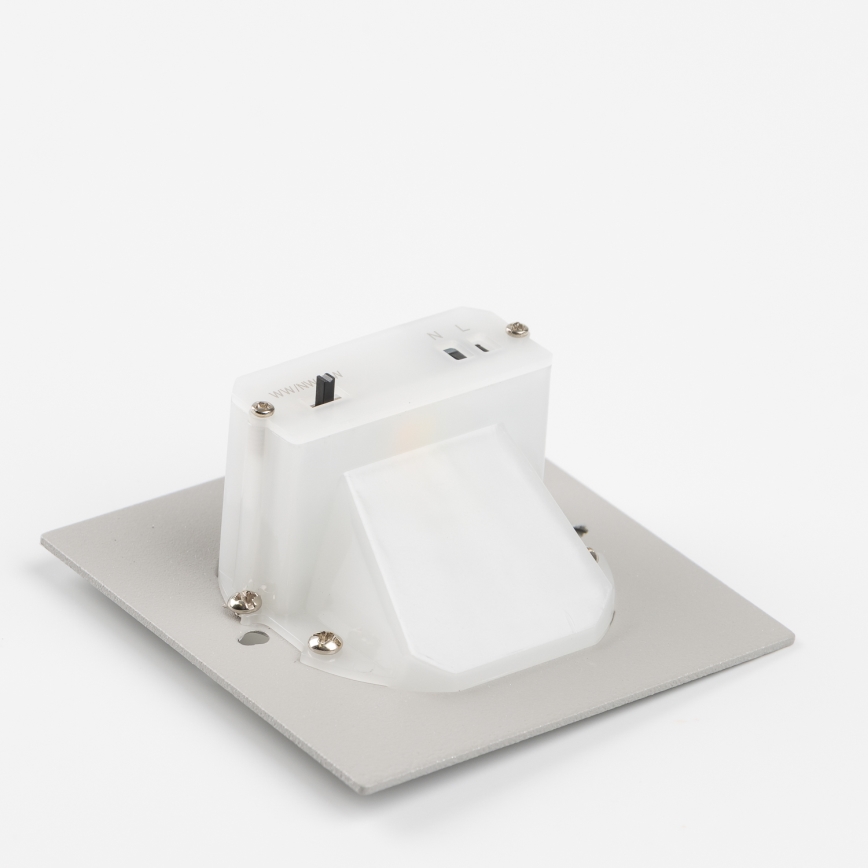 LED Schodišťové svítidlo se senzorem pohybu a soumraku LED/1,5W/230V 3000/4000/6500K bílá