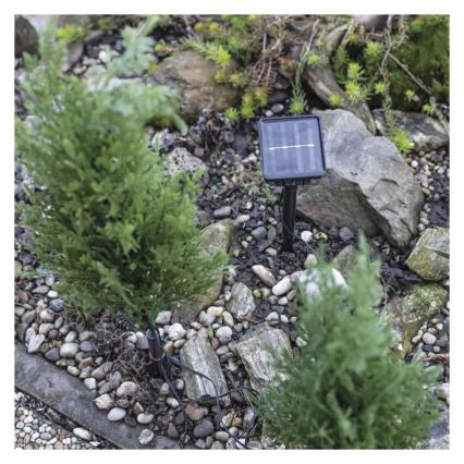 LED Solární dekorace 50xLED/3W/1,2V 600 mAh IP44