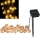 LED Solární dekorační řetěz BUBBLE GLASS 20xLED/8 funkcí 4,85 m 600 mAh IP44 teplá bílá