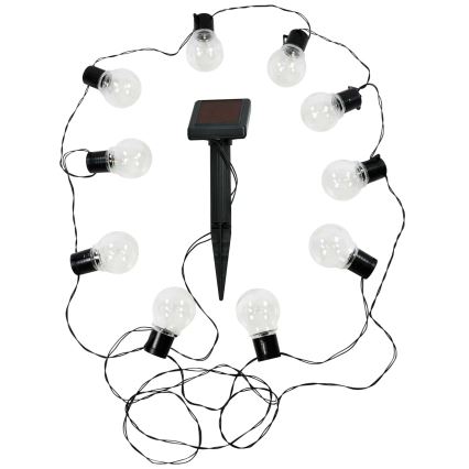 LED Solární dekorační řetěz LED/1,2V 3,8 m IP44
