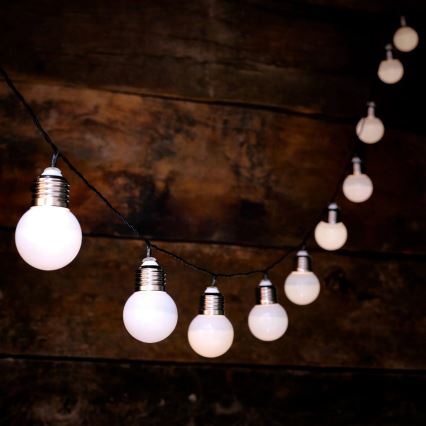 LED Solární dekorační řetěz LED/1,2V 300 mAh 3,8 m IP44
