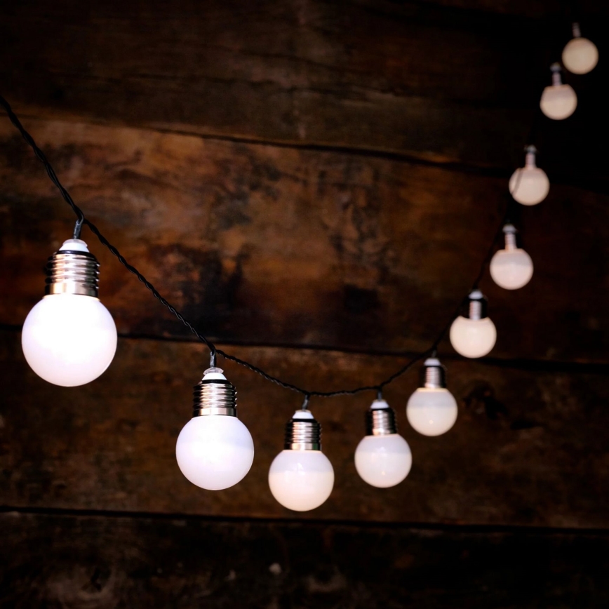 LED Solární dekorační řetěz LED/1,2V 300 mAh 3,8 m IP44