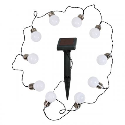 LED Solární dekorační řetěz LED/1,2V 300 mAh 3,8 m IP44