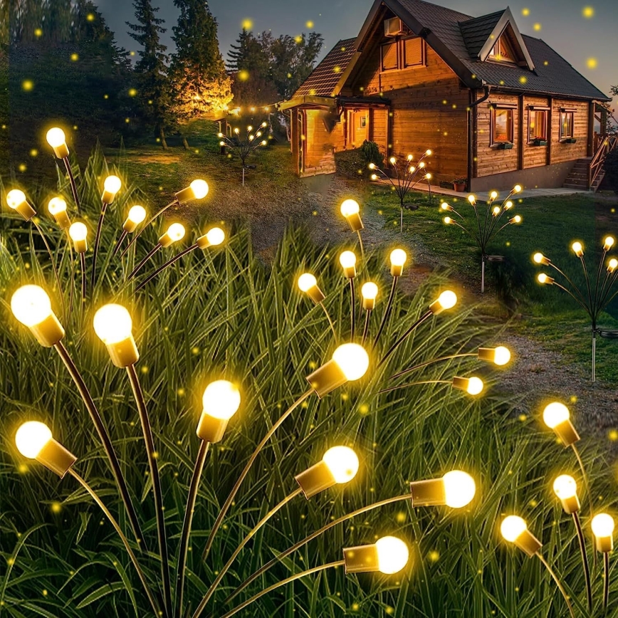 LED Solární dekorační svítidlo 10xLED/1,2V 3000K 73 cm IP44