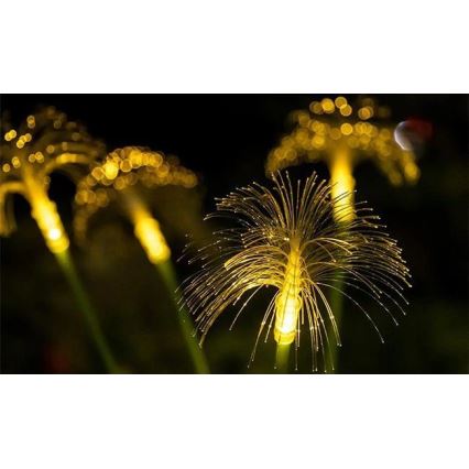 LED Solární dekorační svítidlo se senzorem 6xLED/1,2V 3000K 77 cm 600 mAh IP44