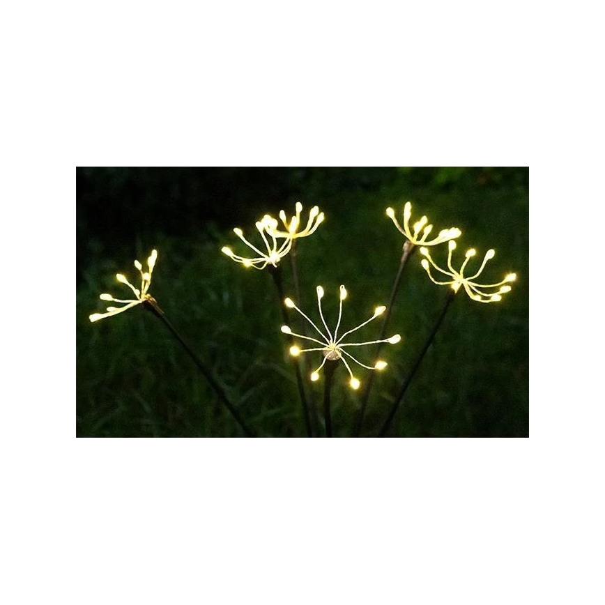 LED Solární dekorační svítidlo se senzorem LED/1,2V 3000K 73 cm 600 mAh IP44