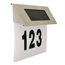 LED Solární domovní číslo LED/1,2V IP44