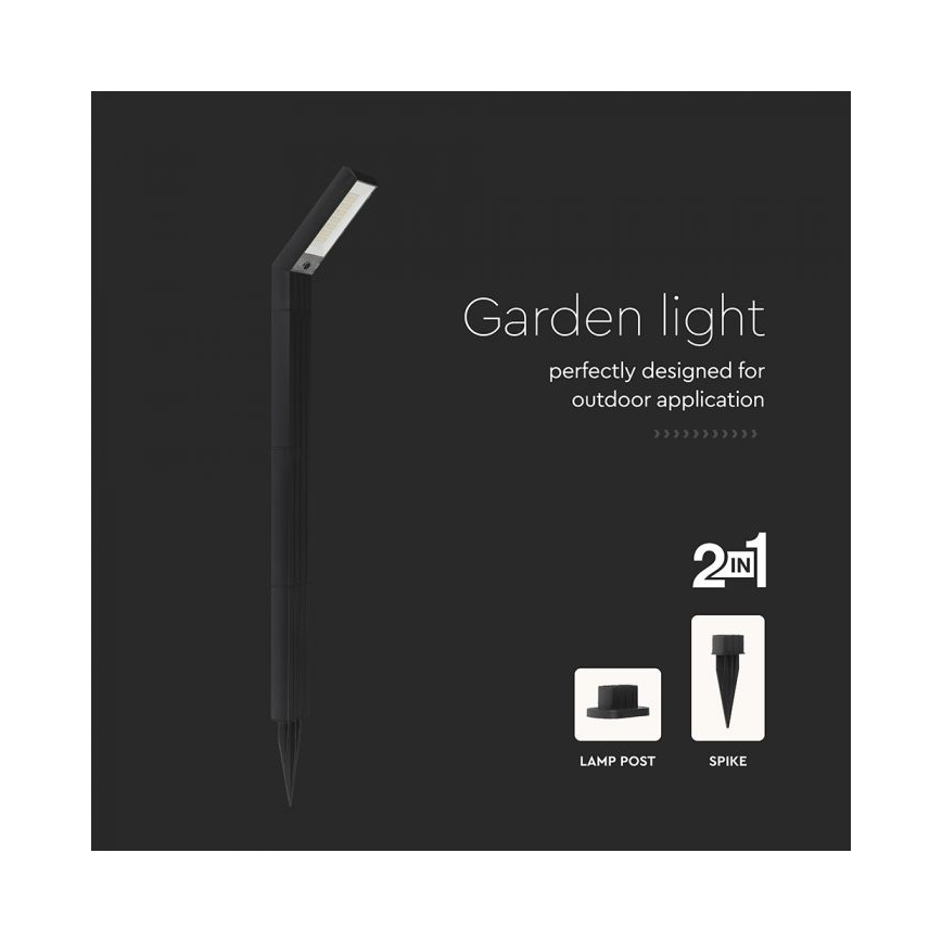 LED Solární lampa 2v1 LED/1,5W/3,7V IP65 1500 mAh