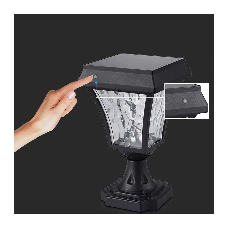 LED Solární lampa 3v1 LED/2W/5,5V 3000K/6000K IP65