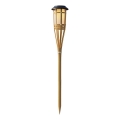 LED Solární lampa BAMBOO LED/1,2V 150 mAh 1800K 56 cm IP44 béžová