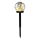 LED Solární lampa GLEAM LED/1,2V 3000K IP44 40 mAh čirá/černá