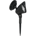 LED Solární lampa JOKER LED/1,2V 100 mAh 4000K 31,5 cm IP44 černá