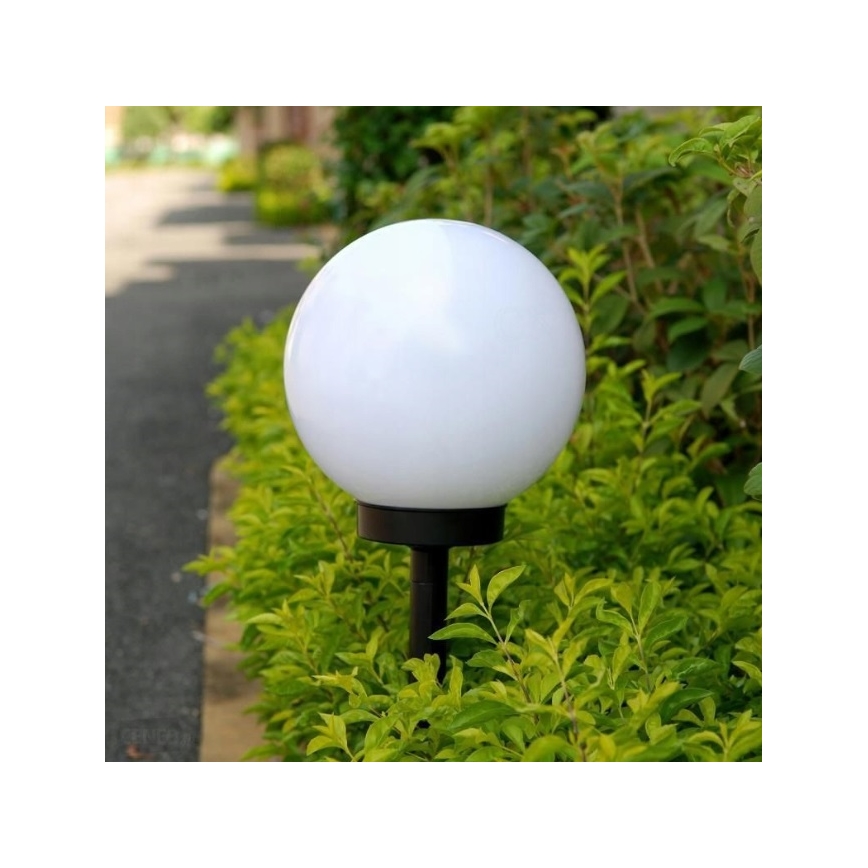 LED Solární lampa KULA LED/1,2V 40 mAh IP44