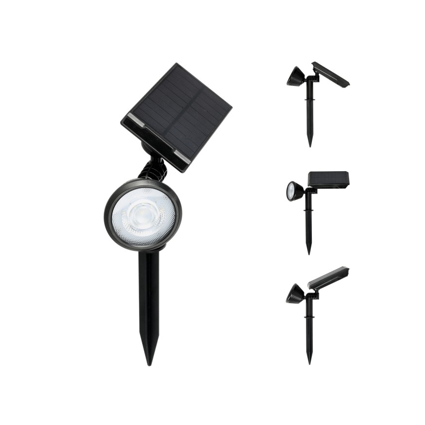 LED Solární lampa LANCE LED/3,7V 6000K IP44 1500 mAh