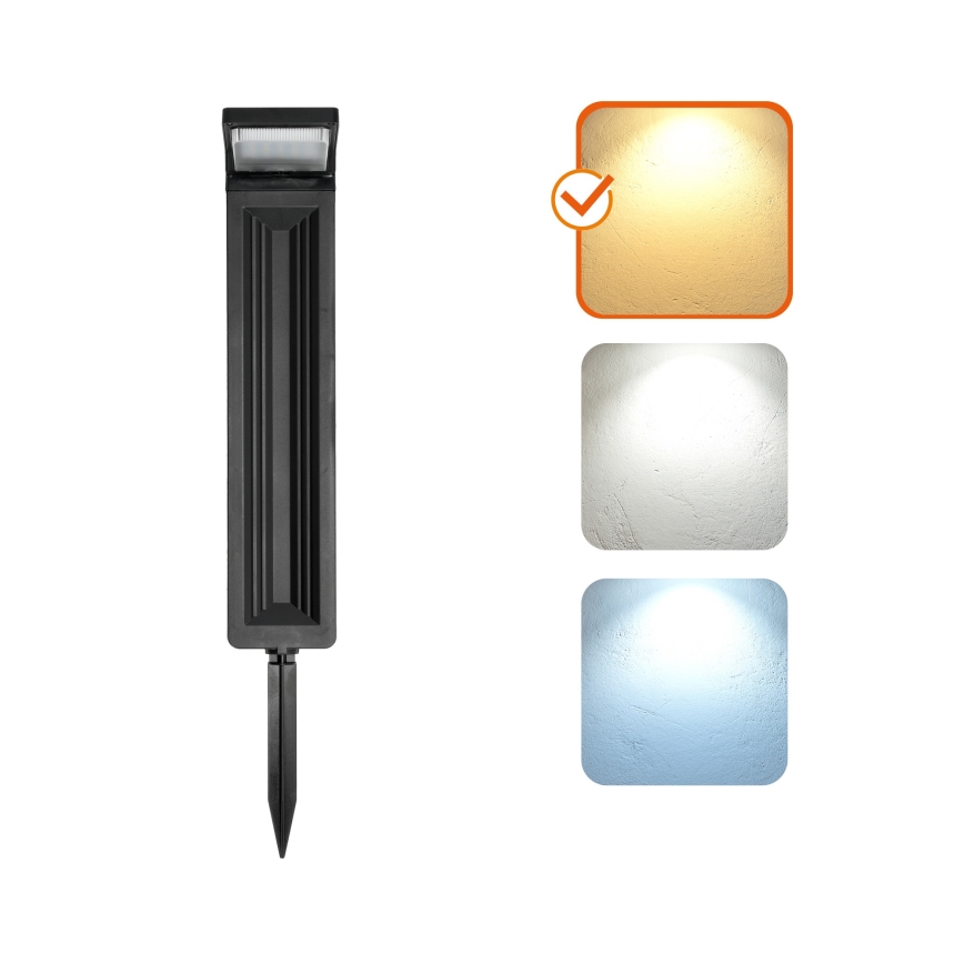 LED Solární lampa LED/0,2W/3,7V 6500K IP44 2200 mAh