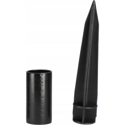 LED Solární lampa LED/1,2V 6500K 200 mAh pr. 10 cm IP44 bílá/černá