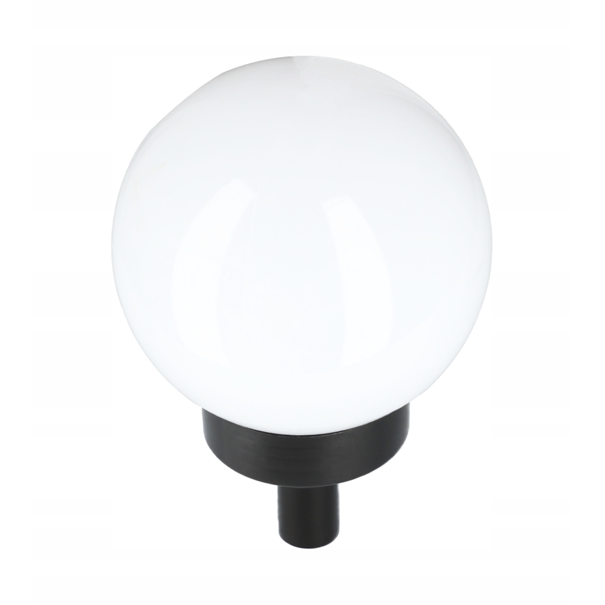 LED Solární lampa LED/1,2V 6500K 200 mAh pr. 20 cm IP44 bílá/černá