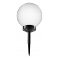 LED Solární lampa LED/1,2V 6500K 200 mAh pr. 25 cm IP44 bílá/černá