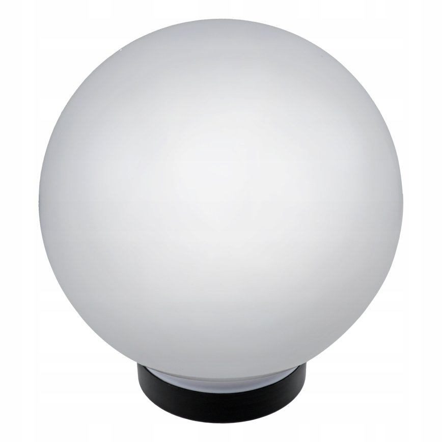 LED Solární lampa LED/1,2V 6500K 200 mAh pr. 25 cm IP44 bílá/černá