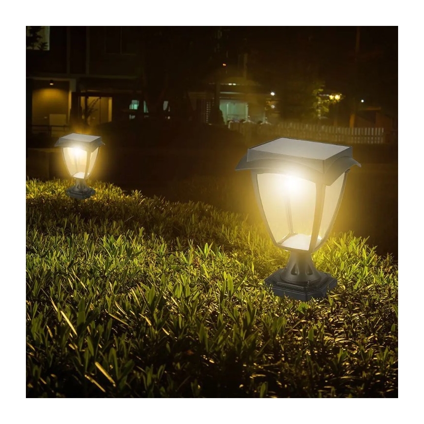 LED Solární lampa LED/2W/3,7V 3000/6000K IP65