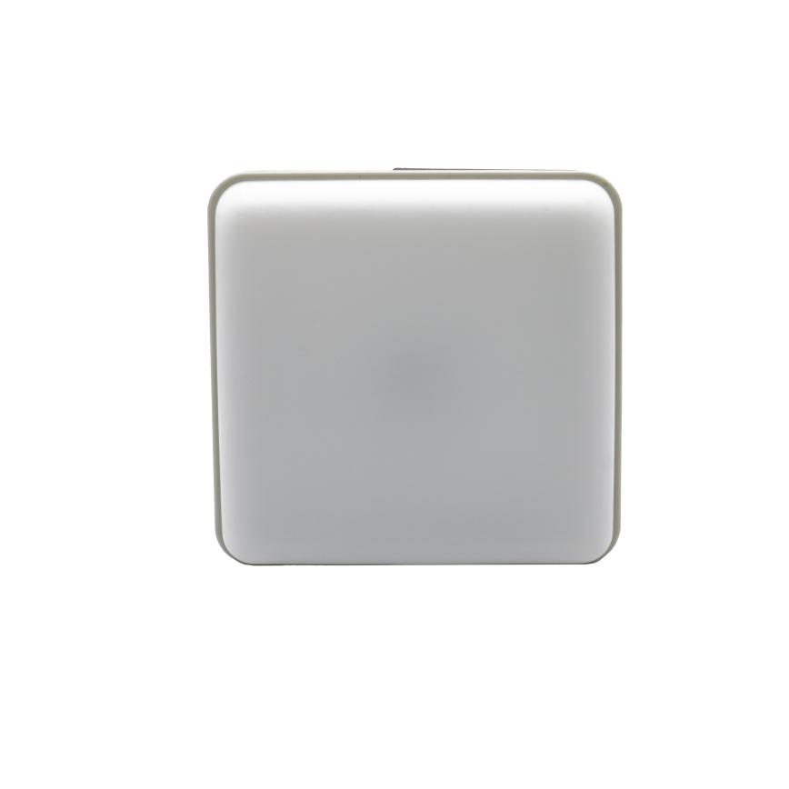 LED Stmívatelná nabíjecí solární lampa s funkcí powerbanky LED/1W/5,5V 8000K IPX4 1200 mAh šedá