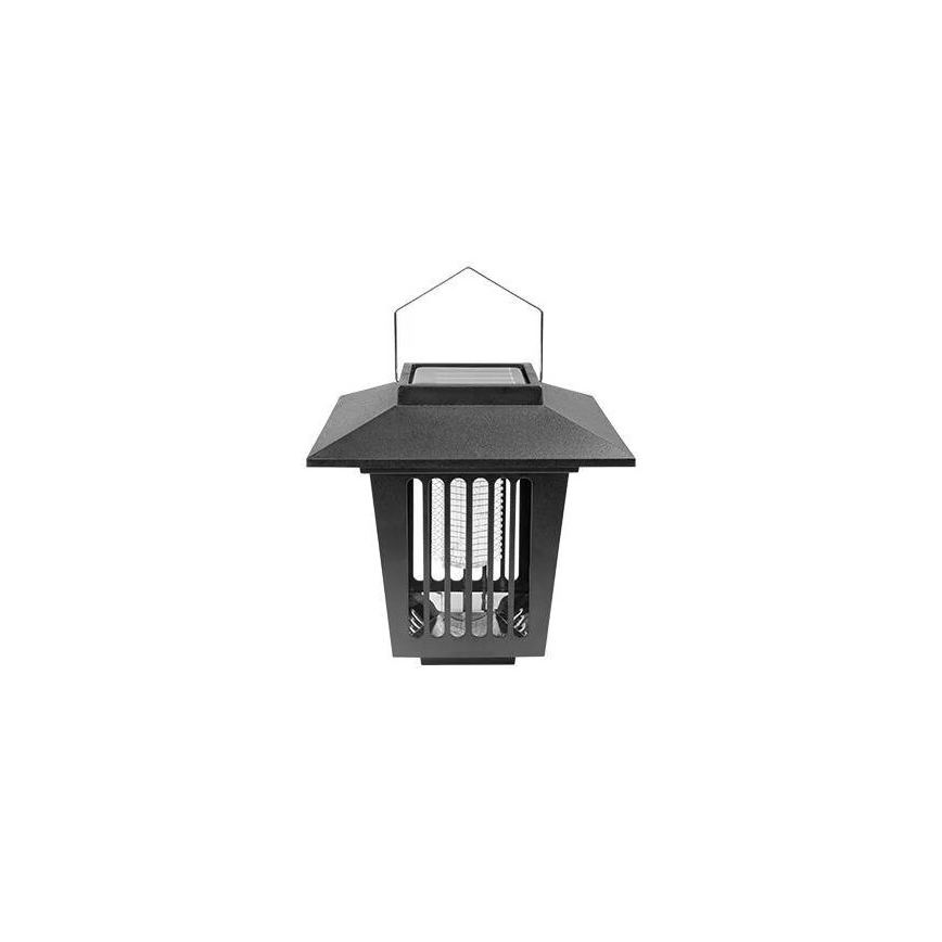 LED Solární lampa s lapačem hmyzu 2v1 LED/0,06W/1,2V 6500K 58 cm IP65