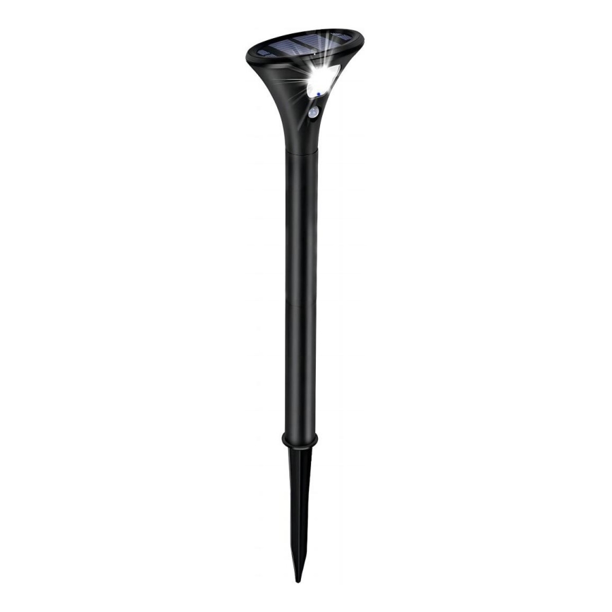 LED Solární lampa se senzorem LED/1W/3,7V 6000K IP65 1500 mAh