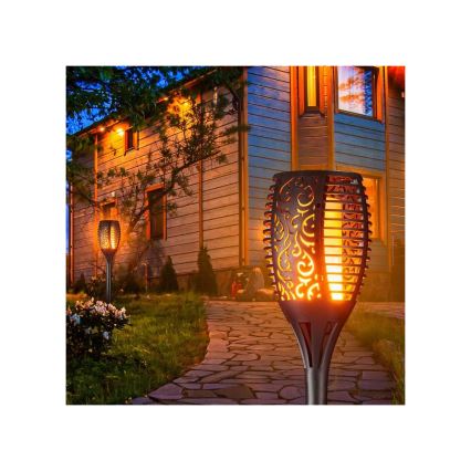 LED Solární lampa se soumrakovým senzorem LED/1,2W/1,2V 600 mAh IP44