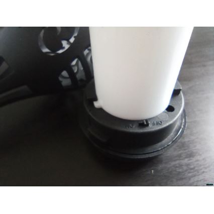 LED Solární lampa se soumrakovým senzorem LED/1,2W/1,2V 600 mAh IP44