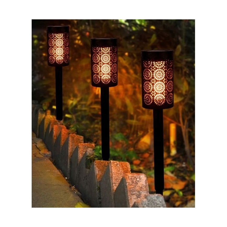 LED Solární lampa se soumrakovým senzorem LED/2V IP44