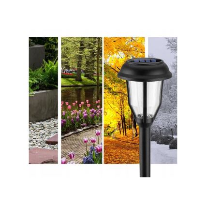 LED Solární lampa se soumrakovým senzorem LED/2V IP44