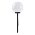 LED Solární lampa SPHERE LED/1,2V 4000K IP44 200 mAh pr. 20 cm