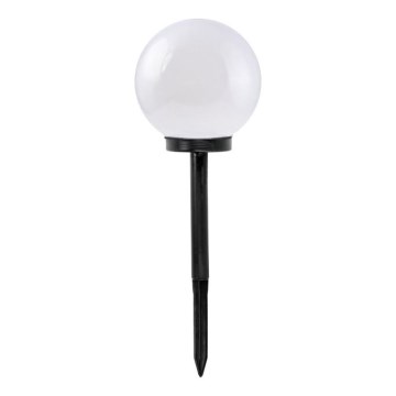 LED Solární lampa SPHERE LED/1,2V 4000K IP44 200 mAh pr. 20 cm