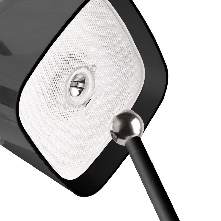 LED Solární stmívatelná magnetická dotyková nabíjecí stolní lampa LED/5W/5V 3000-6000K 3600 mAh IP65 černá