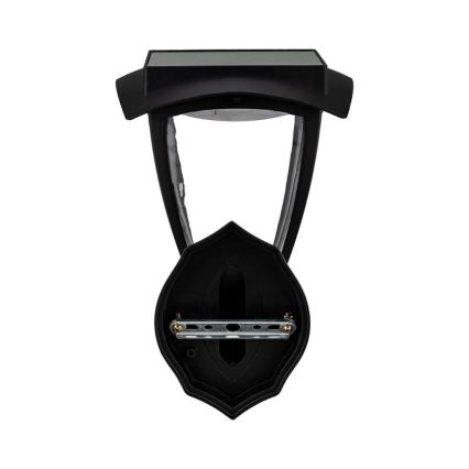 LED Solární nástěnná lampa LED/2W/3,7V 3000/6000K IP65 2200 mAh černá
