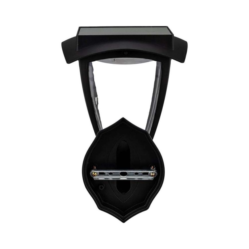 LED Solární nástěnná lampa LED/2W/3,7V 3000/6000K IP65 2200 mAh černá