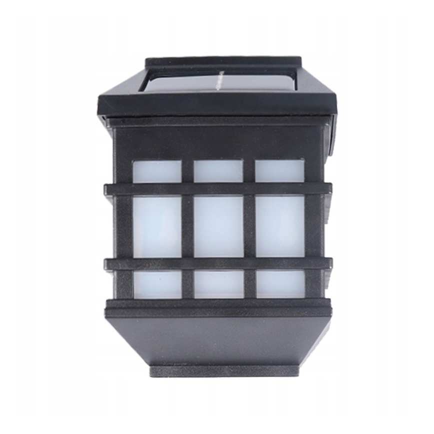 LED Solární nástěnná lampa se soumrakovým senzorem LED/2V 70 mAh IP44