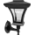 LED Solární nástěnná lampa TIRANA LED/1,2V 1800 mAh IP44 černá