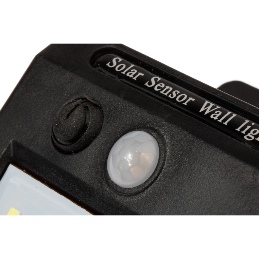 LED Solární nástěnné svítidlo se senzorem LED/0,55W/3,7V 1200 mAh IP65