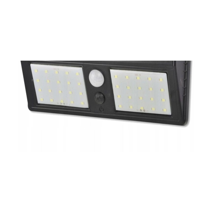LED Solární nástěnné svítidlo se senzorem LED/1,2W/3,7V 2400 mAh IP54