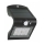 LED Solární nástěnné svítidlo se senzorem LED/1,5W/3,7V 1200 mAh IP65