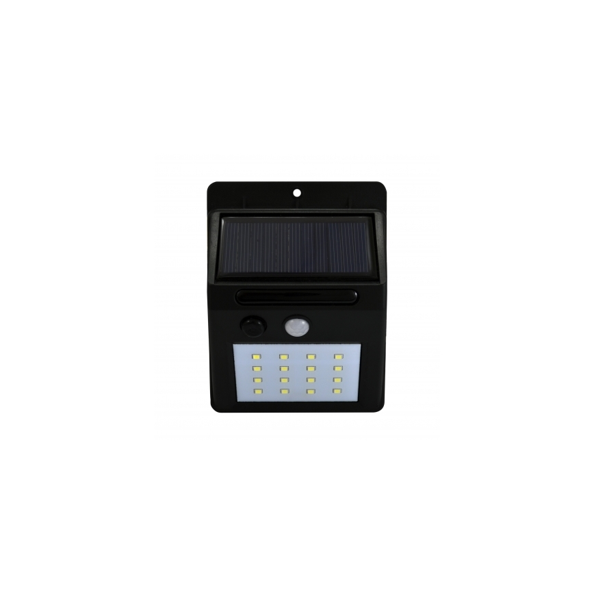 LED Solární nástěnné svítidlo se senzorem LED/2,2W
