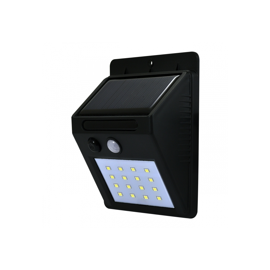 LED Solární nástěnné svítidlo se senzorem LED/2,2W