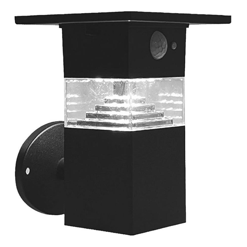 LED Solární nástěnné svítidlo se senzorem LED/2,5W/3,7V IP54 3000K 2200 mAh