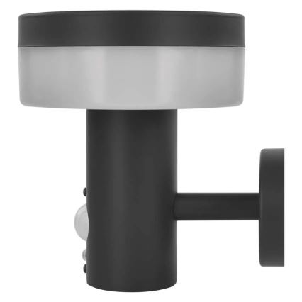 LED Solární nástěnné svítidlo se senzorem LED/2W/3,7V 1200 mAh IP44