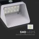 LED Solární nástěnné svítidlo se senzorem LED/2W/3,7V 4000K IP65