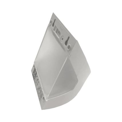 LED Solární nástěnné svítidlo se senzorem LED/3W/3,7V 3000/4000K 1200 mAh IP54 bílá